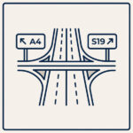ikona autostrady